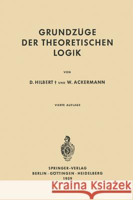 Grundzüge der Theoretischen Logik