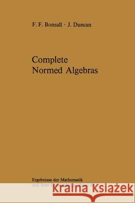 Complete Normed Algebras