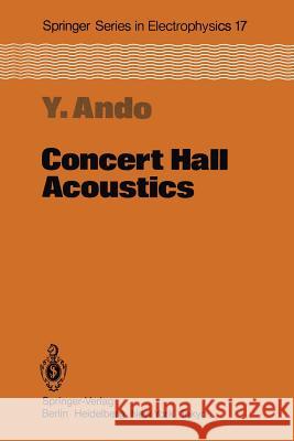 Concert Hall Acoustics