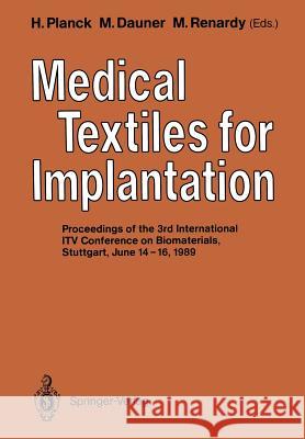 Medical Textiles for Implantation