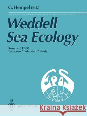 Weddell Sea Ecology: Results of Epos European 