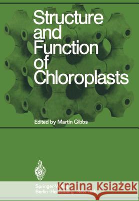 Structure and Function of Chloroplasts