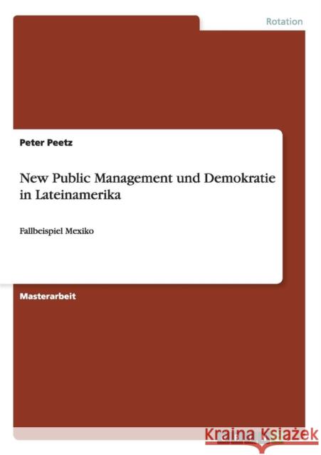 New Public Management und Demokratie in Lateinamerika: Fallbeispiel Mexiko