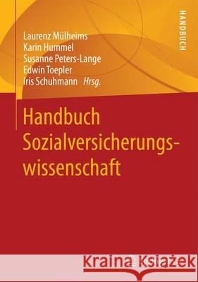 Handbuch Sozialversicherungswissenschaft