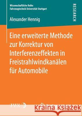 Eine Erweiterte Methode Zur Korrektur Von Interferenzeffekten in Freistrahlwindkanälen Für Automobile