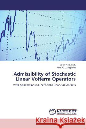 Admissibility of Stochastic Linear Volterra Operators : with Applications to Inefficient Financial Markets