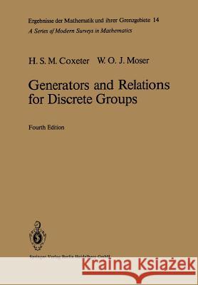 Generators and Relations for Discrete Groups