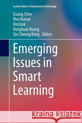 Emerging Issues in Smart Learning