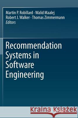 Recommendation Systems in Software Engineering