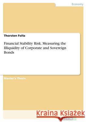 Financial Stability Risk. Measuring the Illiquidity of Corporate and Sovereign Bonds