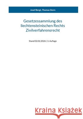 Gesetzessammlung des liechtensteinischen Rechts - Zivilverfahrensrecht