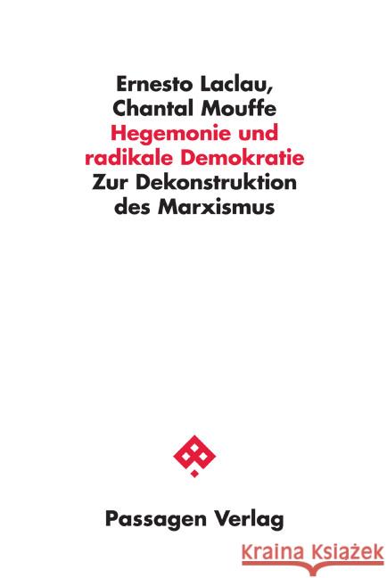Hegemonie und radikale Demokratie