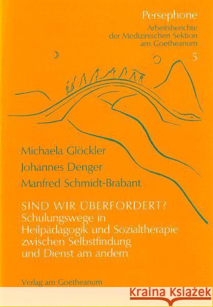 Sind wir überfordert? : Schulungswege in Heilpädagogik und Sozialtherapie zwischen Selbstfindung und Dienst am andern. Vortragsnachschrift d. Int. Tagung f. Heilpädagogik u. Sozialtherapie am Goethean