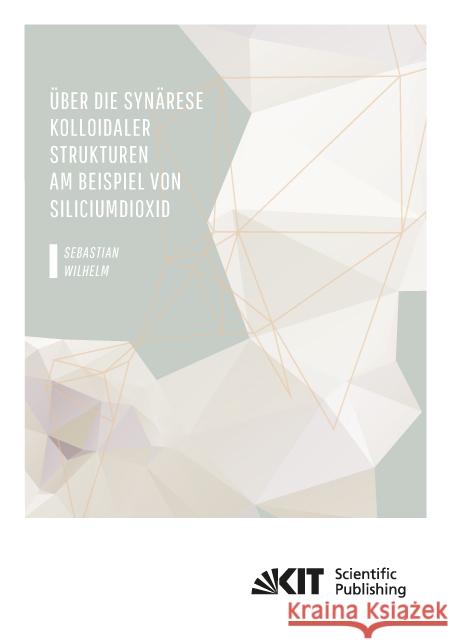 Über die Synärese kolloidaler Strukturen am Beispiel von Siliciumdioxid : Dissertationsschrift