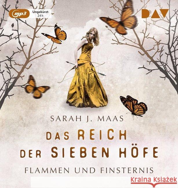 Das Reich der sieben Höfe - Flammen und Finsternis, 2 MP3-CDs : Ungekürzte Lesung mit Musik mit Ann Vielhaben (2 mp3-CDs), Lesung. MP3 Format