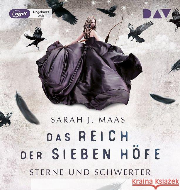 Das Reich der sieben Höfe - Sterne und Schwerter, 3 MP3-CDs : Ungekürzte Lesung mit Musik mit Ann Vielhaben und Simon Jäger (3 mp3-CDs), Lesung. MP3 Format