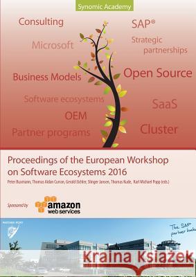 Proceedings of the European Workshop on Software Ecosystems 2016: Where science meets Business