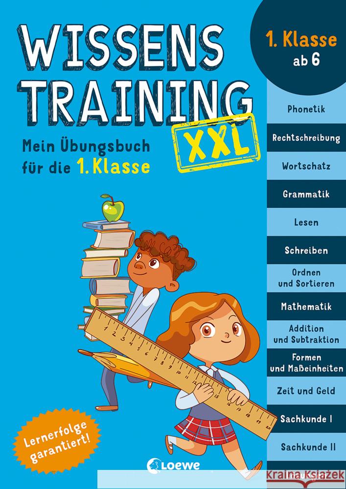 Wissenstraining XXL - Mein Übungsbuch für die 1. Klasse