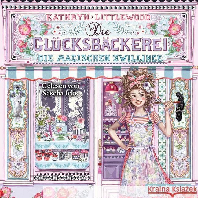 Die Glücksbäckerei 9: Die magischen Zwillinge, 4 Audio-CD