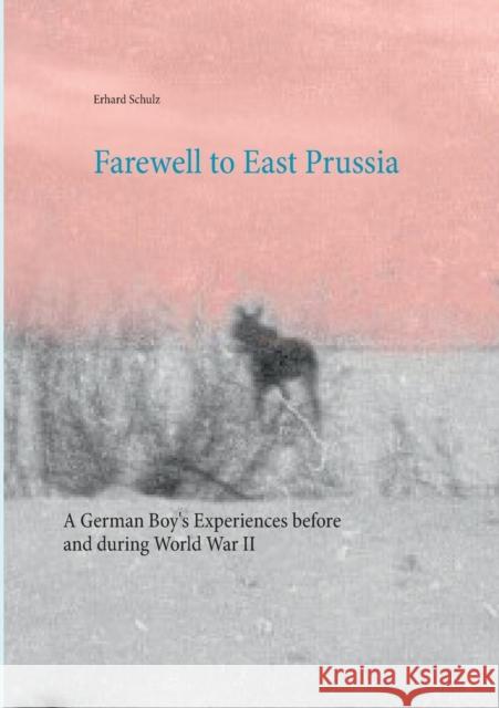 Farewell to East Prussia: A German Boy's Experiences before and during World War II