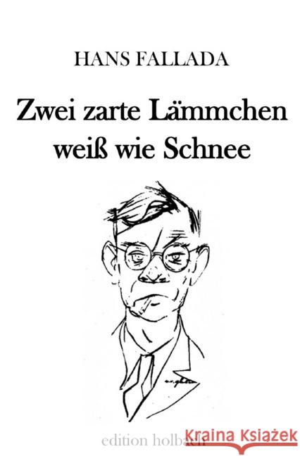 Zwei zarte Lämmchen weiß wie Schnee