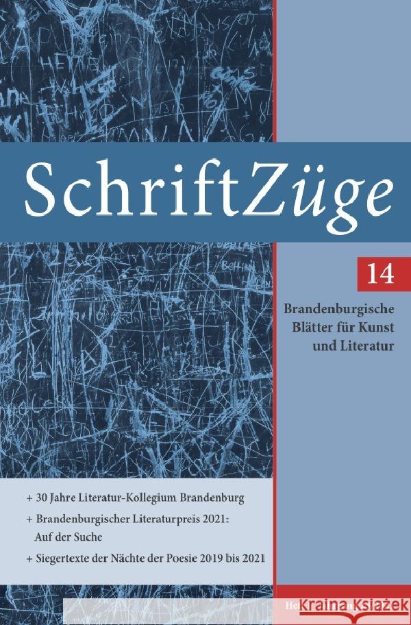 SchriftZüge / SchriftZüge 14 Taschenbuch