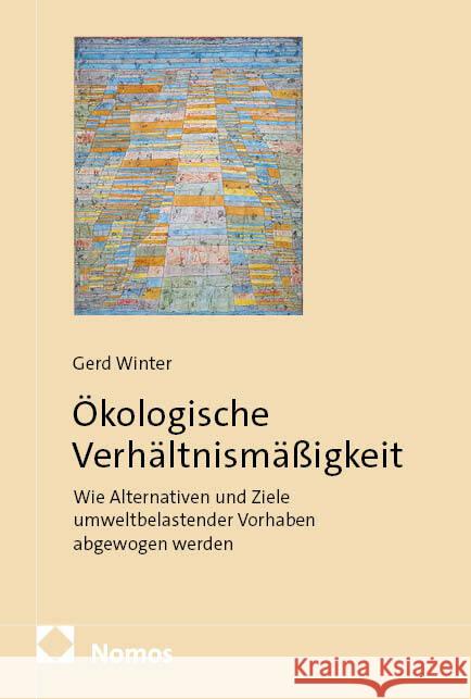 Ökologische Verhältnismäßigkeit