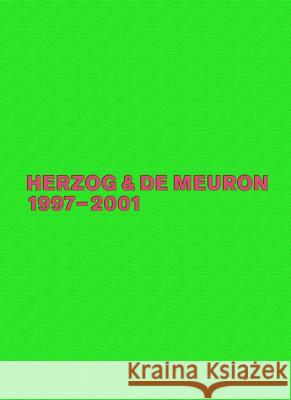 Herzog & de Meuron 1997-2001 : The Complete Works, Volume 4