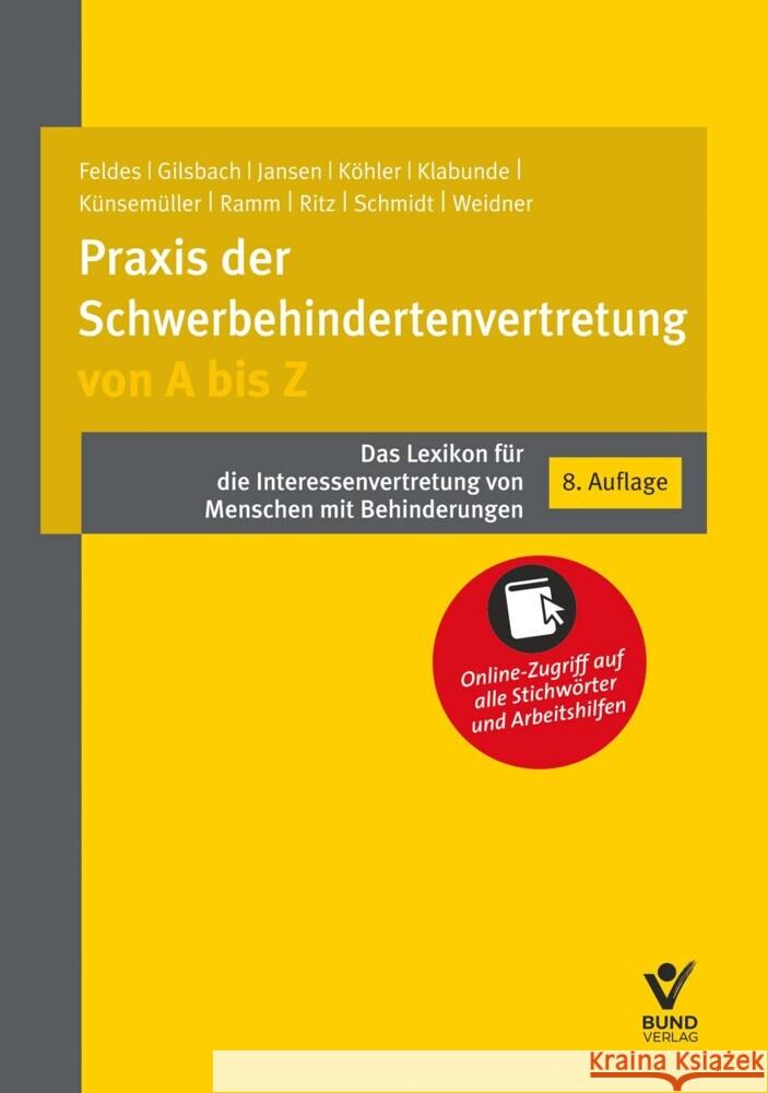 Praxis der Schwerbehindertenvertretung von A bis Z