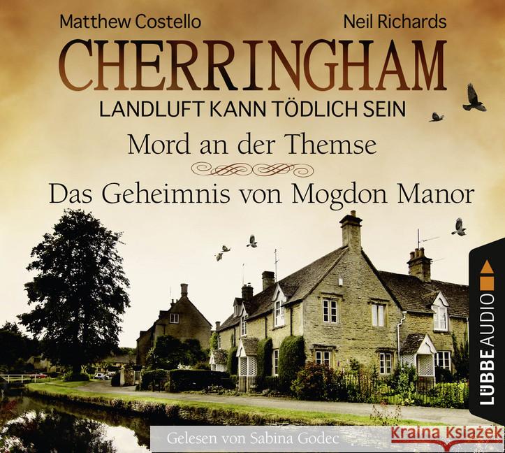 Cherringham - Folge 1 & 2, 6 Audio-CDs : Landluft kann tödlich sein. Mord an der Themse und Das Geheimnis von Mogdon Manor.. Ungekürzte Ausgabe