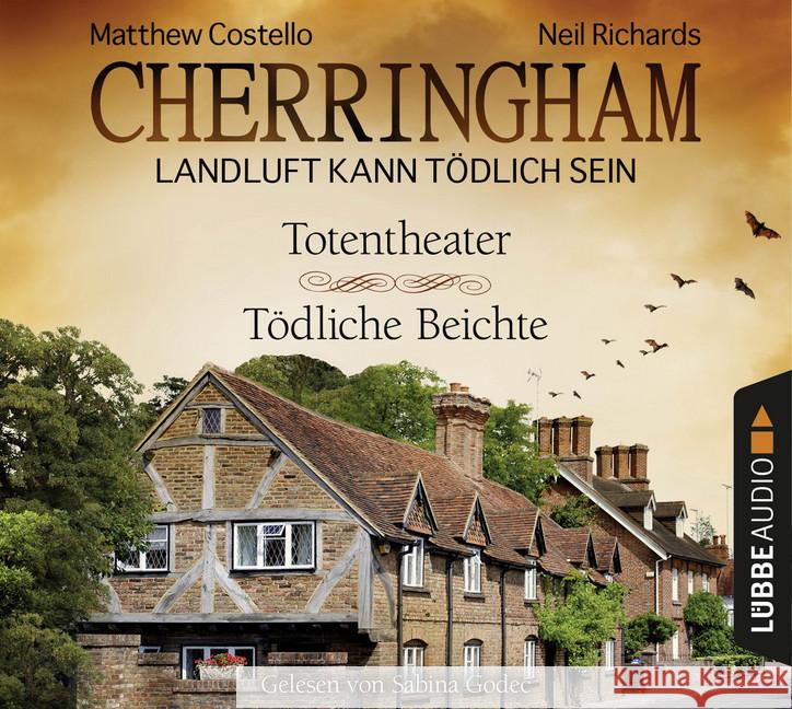 Cherringham - Folge 9 & 10, 6 Audio-CDs : Landluft kann tödlich sein. Totentheater / Tödliche Beichte. , Lesung. CD Standard Audio Format. Ungekürzte Ausgabe