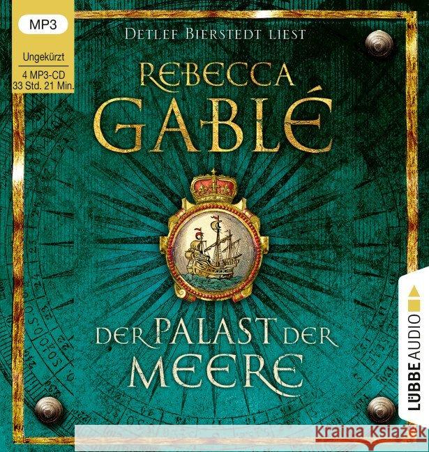 Der Palast der Meere, 4 MP3-CDs : Ein Waringham-Hörbuch. Ungekürzt. , Lesung. MP3 Format. Ungekürzte Ausgabe