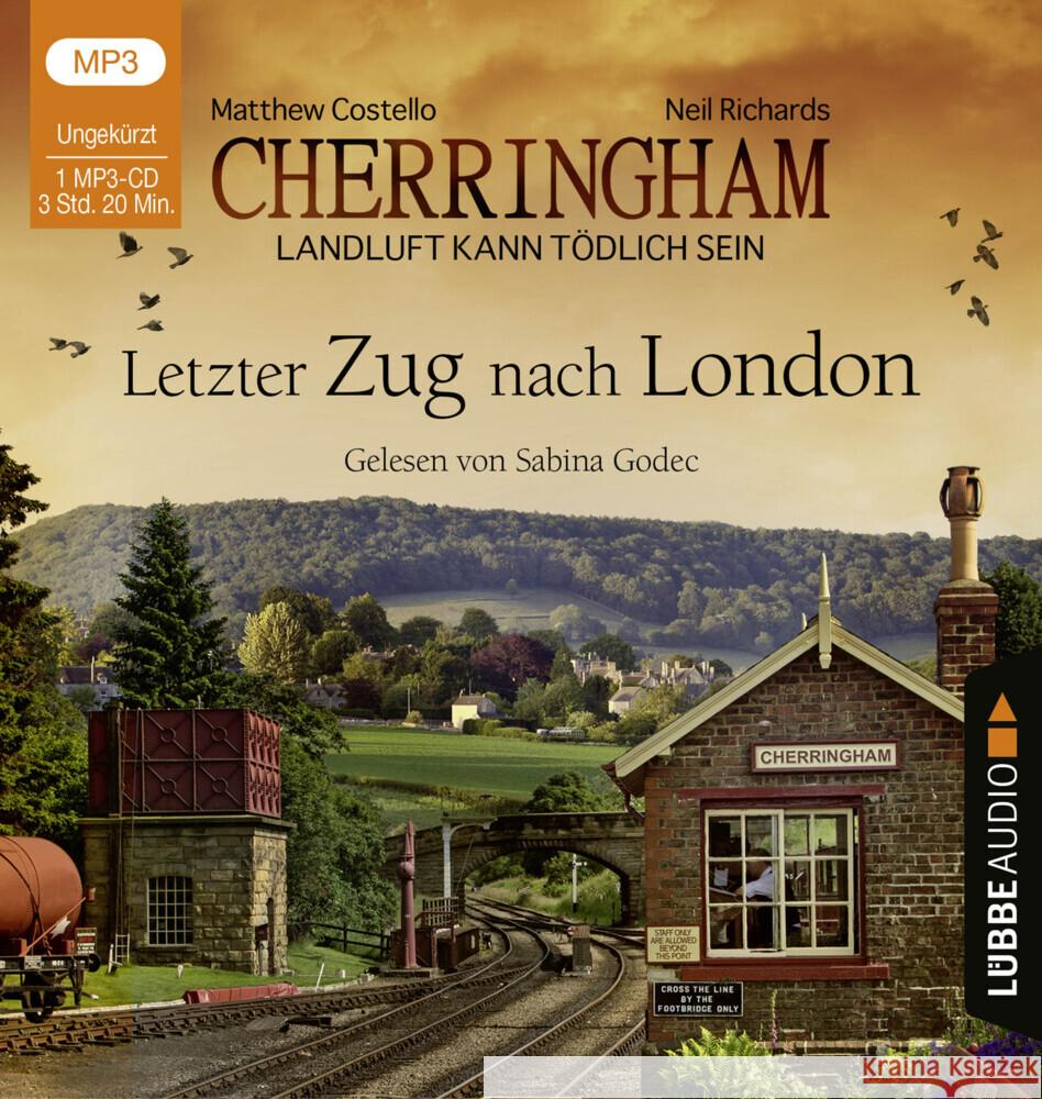 Cherringham - Letzter Zug nach London, 1 Audio-CD, 1 MP3