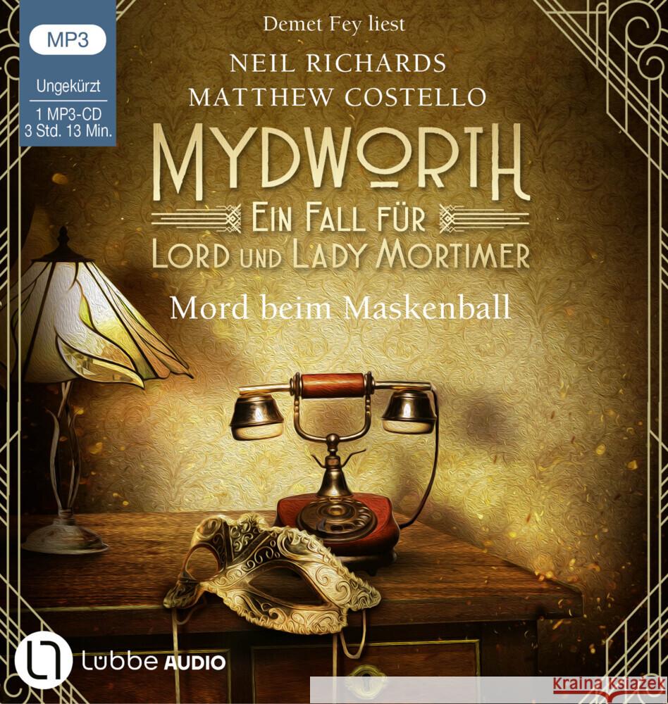 Mydworth - Mord beim Maskenball, 1 Audio-CD, 1 MP3