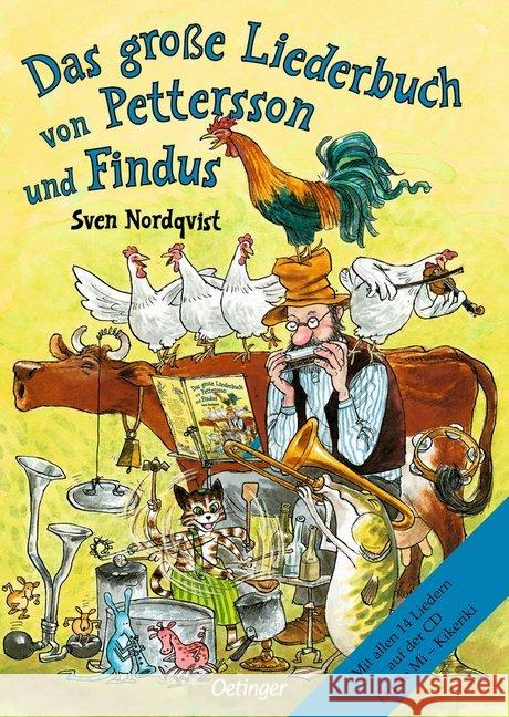 Das große Liederbuch von Pettersson und Findus, m. Audio-CD : Mit allen 14 Liedern auf der CD Do Re Mi Kikeriki