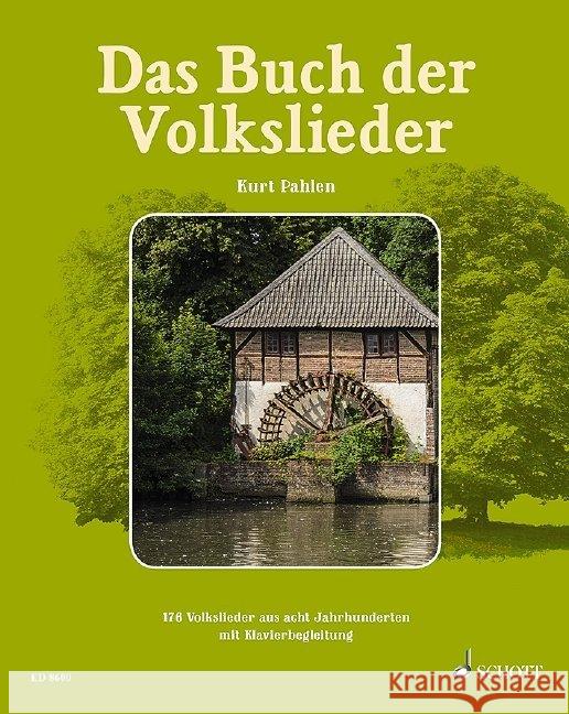 Das Buch der Volkslieder, Gesang und Klavier- und Gitarrenbegleitung : 176 Volkslieder aus acht Jahrhunderten zum Singen und Musizieren. Gesang und Klavier (Gitarre, Akkordeon ad libitum). Liederbuch.