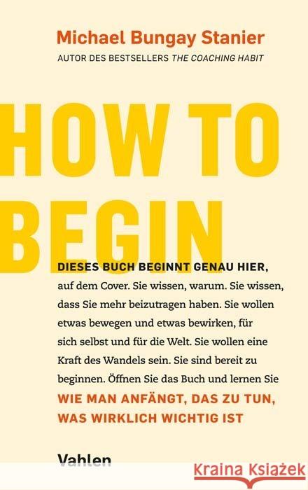 How to begin