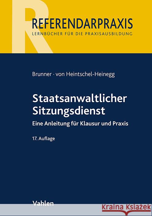 Staatsanwaltlicher Sitzungsdienst