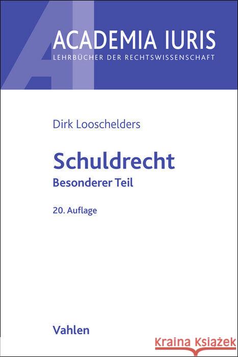 Schuldrecht Besonderer Teil