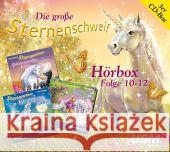 Die große Sternenschweif Hörbox. Folge.10-12, 3 Audio-CDs : Geheimnisvolles Fohlen; Spuren im Zauberwald; Mondscheinzauber