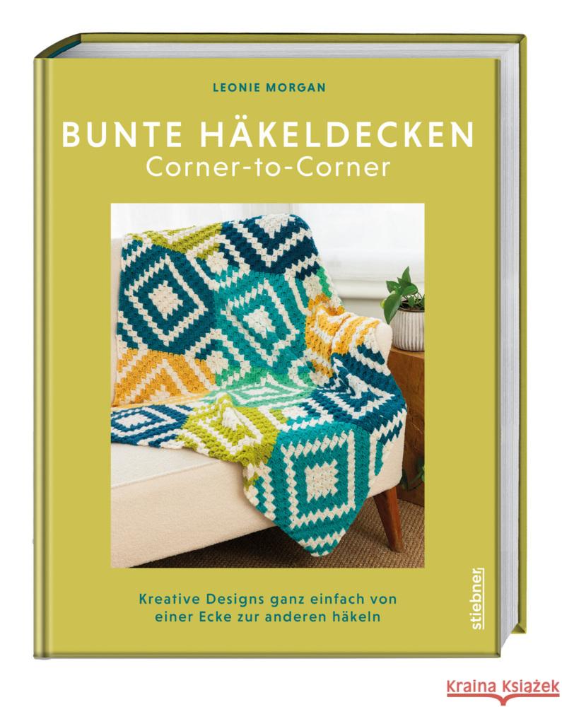 Bunte Häkeldecken Corner-to-Corner