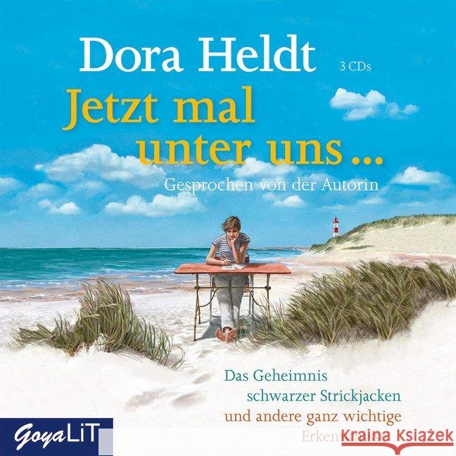 Jetzt mal unter uns..., 3 Audio-CDs : Das Geheimnis schwarzer Strickjacken und andere ganz wichtige Erkenntnisse. Gesprochen von der Autorin