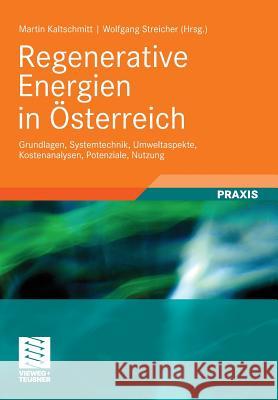 Regenerative Energien in Österreich: Grundlagen, Systemtechnik, Umweltaspekte, Kostenanalysen, Potenziale, Nutzung