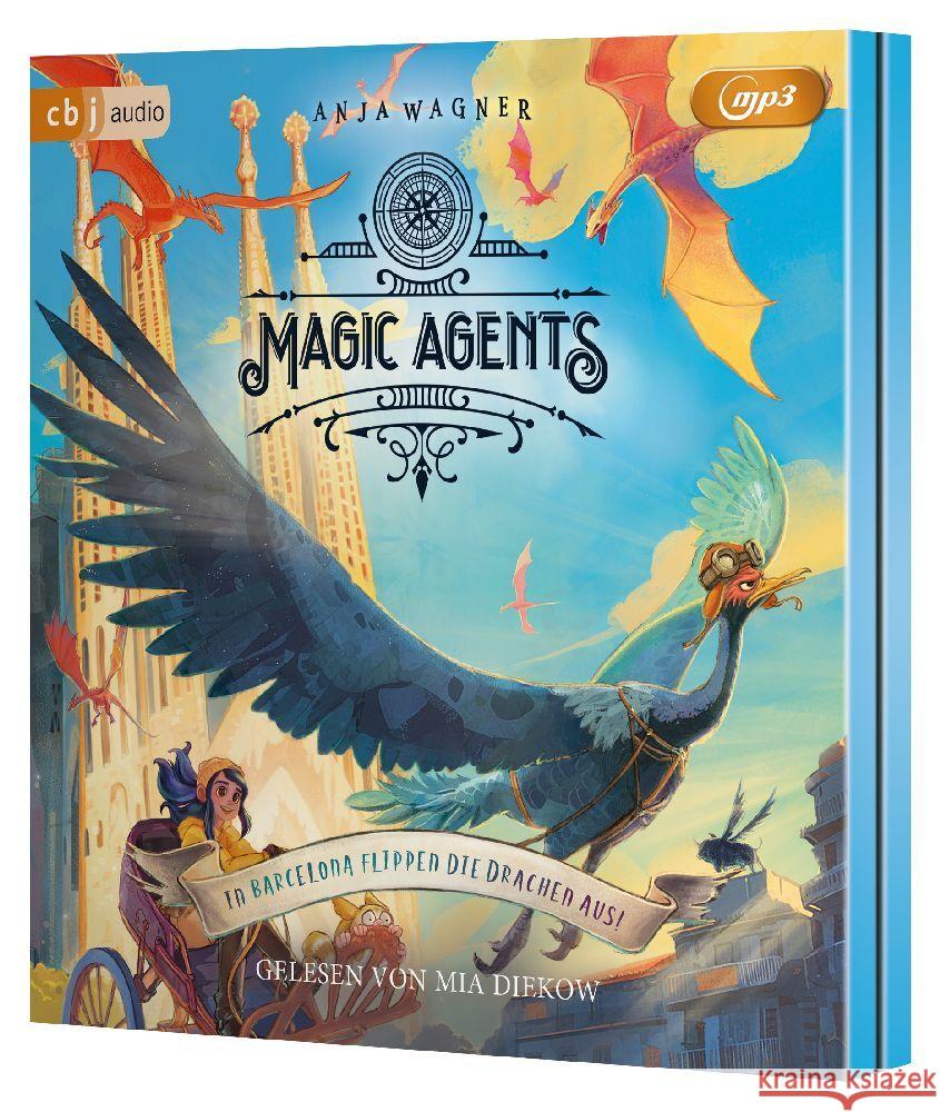 Magic Agents - In Barcelona flippen die Drachen aus!, 1 Audio-CD, 1 MP3
