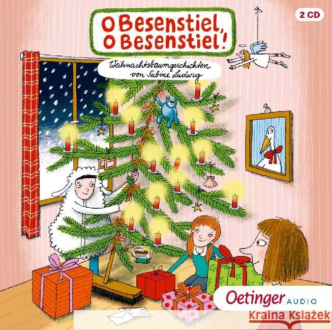 O Besenstiel, o Besenstiel!, 2 Audio-CDs : Weihnachtsbaumgeschichten von Sabine Ludwig (2CD), Musikdarbietung/Musical/Oper. CD Standard Audio Format