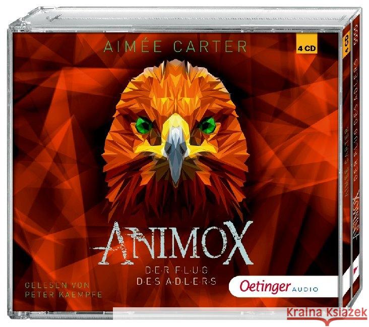 Animox - Der Flug des Adlers, 4 Audio-CDs : Der Flug des Adlers (4CD), Musikdarbietung/Musical/Oper. CD Standard Audio Format