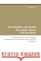 Drei Metalle, eine Quelle: Das Single-Source CVD-Verfahren : Ein neuer Ansatz zur Erzeugung piezoelektrischer Bleizirkonattitanat(PZT)-Schichten