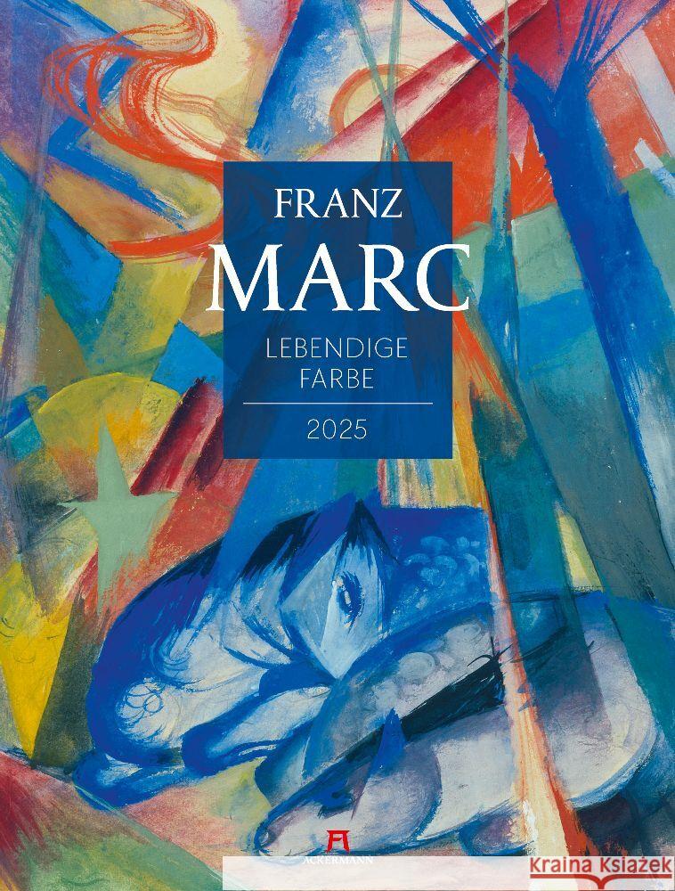 Franz Marc - Lebendige Farbe Kalender 2025