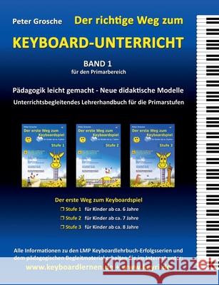 Der richtige Weg zum Keyboard-Unterricht - Band 1: Neue didaktische Modelle für den Primarbereich - Unterrichtsbegleitendes Lehrerhandbuch für die Key