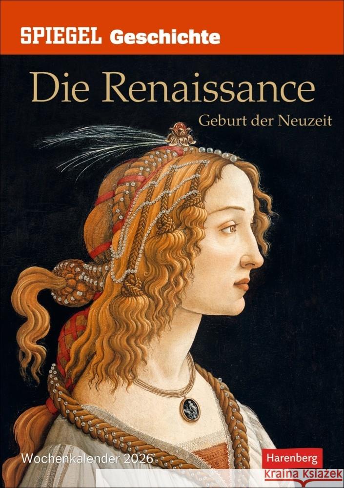 SPIEGEL GESCHICHTE Die Renaissance Wochenkalender 2026 - Geburt der Neuzeit